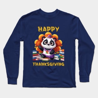 Thanksgiving Librarian Long Sleeve T-Shirt